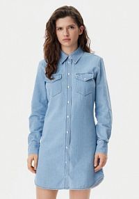 Sukienka jeansowa Tommy Jeans niebieska 