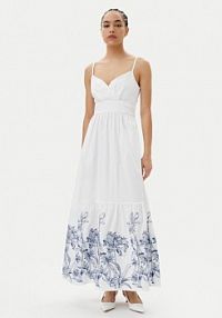 Sukienka letnia Guess biała 