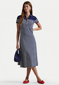Sukienka codzienna Polo Ralph Lauren granatowa 
