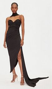 Sukienka koktajlowa Marciano Guess czarna 