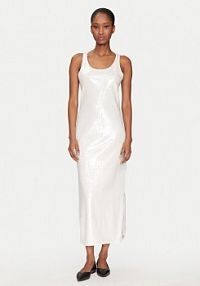 Sukienka koktajlowa Marella biała Beati 2513621054  Regular Fit