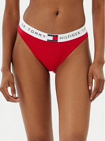 Figi Tommy Hilfiger czerwone Klasyczne