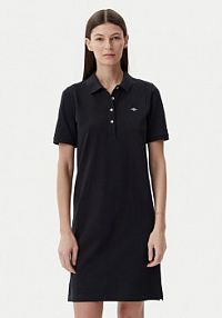 Sukienka codzienna Gant czarna 