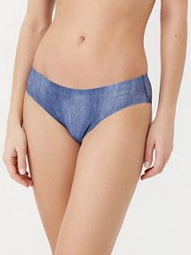 Figi Chantelle niebieskie Klasyczne