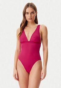 Strój kąpielowy Tommy Hilfiger różowy 