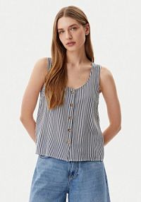 Top Vero Moda granatowy damski 