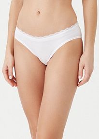 Figi Triumph białe Komplet 2 par fig klasycznych