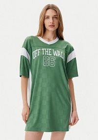 Sukienka codzienna Vans zielona Sixty Sixers VN000MN2  Loose Fit