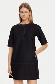 Sukienka jeansowa Max Mara Leisure granatowa 2516621017650  Regular Fit