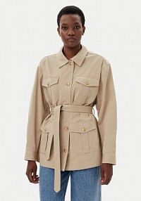 Kurtka przejściowa Tommy Hilfiger beżowa damska 