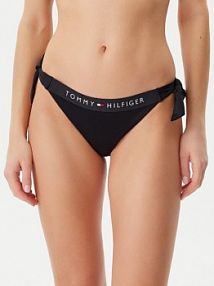 Strój kąpielowy Tommy Hilfiger czarny Dół od bikini