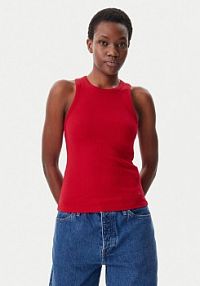 Top Tommy Hilfiger czerwony damski 