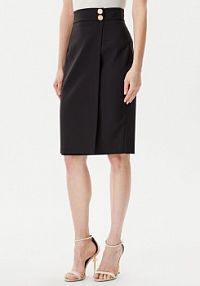 Spódnica ołówkowa Artigli czarna 