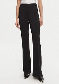 Spodnie eleganckie PINKO czarne damskie Materiałowe