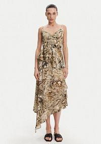 Sukienka koktajlowa Marciano Guess wielokolorowa 