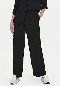 Spodnie eleganckie JDY czarne damskie Materiałowe