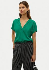 Bluzka Vero Moda zielona damska 