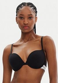 Biustonosz Guess czarny Push-up