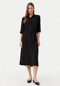 Sukienka JDY czarna Koszulowa