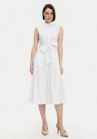 Sukienka Silvian Heach biała Koszulowa