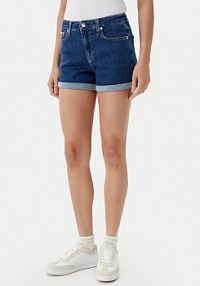 Szorty jeansowe Calvin Klein Jeans granatowe 