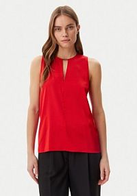 Top Calvin Klein czerwony damski 