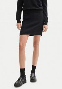 Spódnica mini Tom Tailor czarna 1044649  Regular Fit