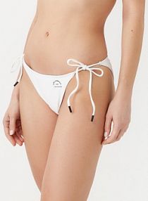 Strój kąpielowy KARL LAGERFELD biały Dół od bikini