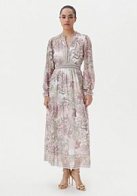 Sukienka letnia Hale Bob beżowa 4YDD630L  Regular Fit