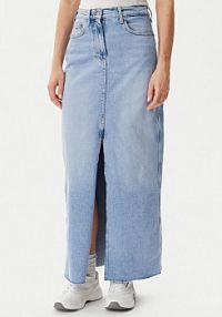 Spódnica jeansowa Tommy Jeans niebieska 