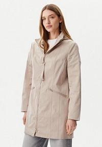 Kurtka przeciwdeszczowa Olsen beżowa 15101425  Regular Fit