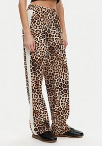 Spodnie dresowe Puma brązowe damskie 