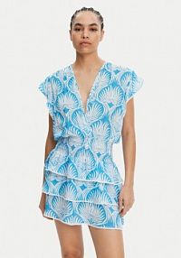 Sukienka letnia Melissa Odabash niebieska 