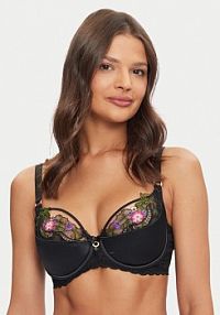 Biustonosz Guess czarny Push-up