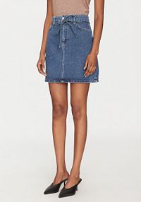 Spódnica jeansowa Marella granatowa 