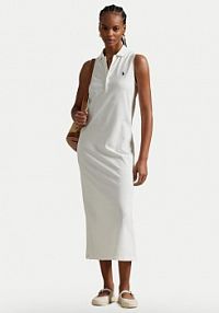 Sukienka codzienna Polo Ralph Lauren biała 