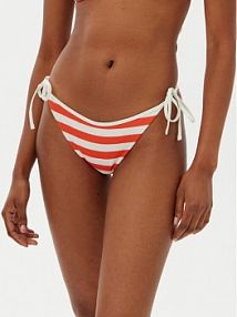 Strój kąpielowy Tommy Hilfiger pomarańczowy Dół od bikini