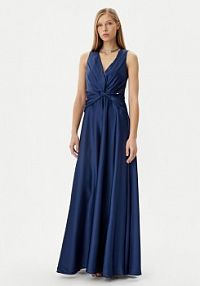 Sukienka wieczorowa Rinascimento granatowa 