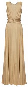 Sukienka wieczorowa Gaudi beżowa 