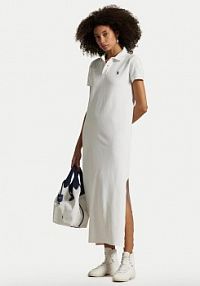 Sukienka codzienna Polo Ralph Lauren biała 