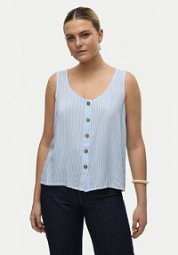 Top Vero Moda niebieski damski 
