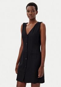 Sukienka codzienna Calvin Klein Jeans czarna 