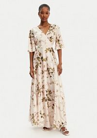 Sukienka wieczorowa Rinascimento beżowa 