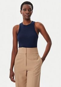 Top Tommy Hilfiger granatowy damski 