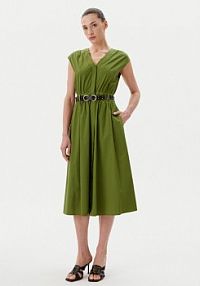 Sukienka codzienna MICHAEL Michael Kors zielona MS5830KF4C  Regular Fit