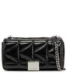 Torebka wieczorowa KARL LAGERFELD czarna 