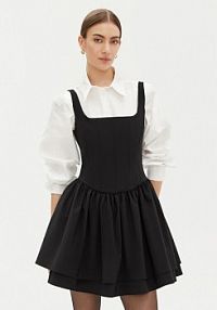 Sukienka koktajlowa Imperial czarna AFHMIQD