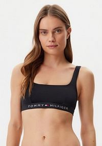 Strój kąpielowy Tommy Hilfiger czarny Góra od bikini