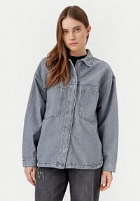 Kurtka jeansowe ONLY szara damska Jeansowa