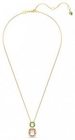 Naszyjnik Swarovski złoty 